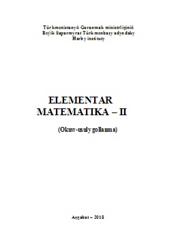 Elementar Matematika–II